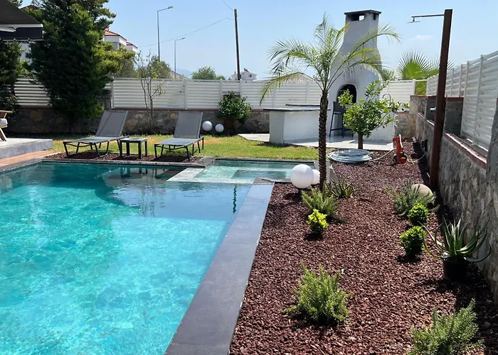 Villa Casa Oliva 3 With Sauna Jakuzzi Pool & Bbq Fethiye